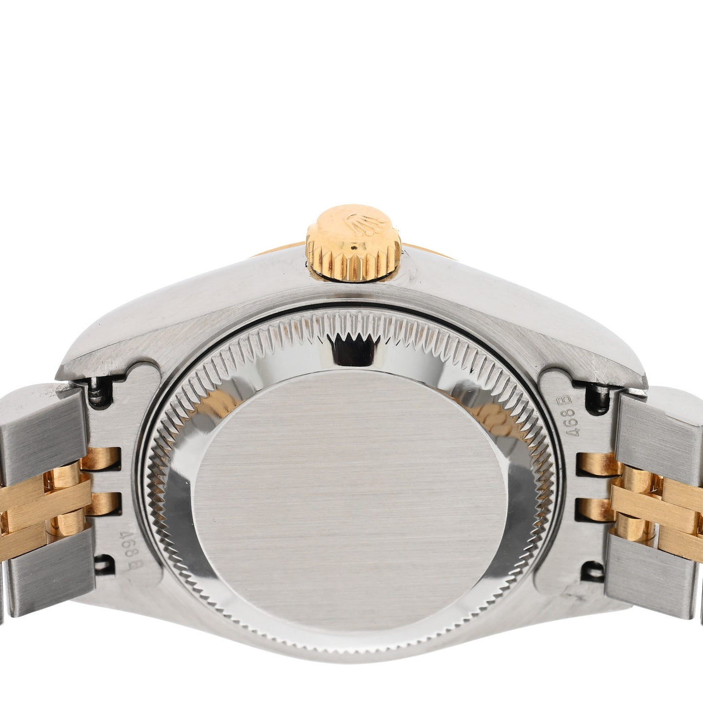 Stainless Steel 18K Yellow Gold Diamond 26mm Oyster Perpetual Datejust Watch Red Gradient 69173