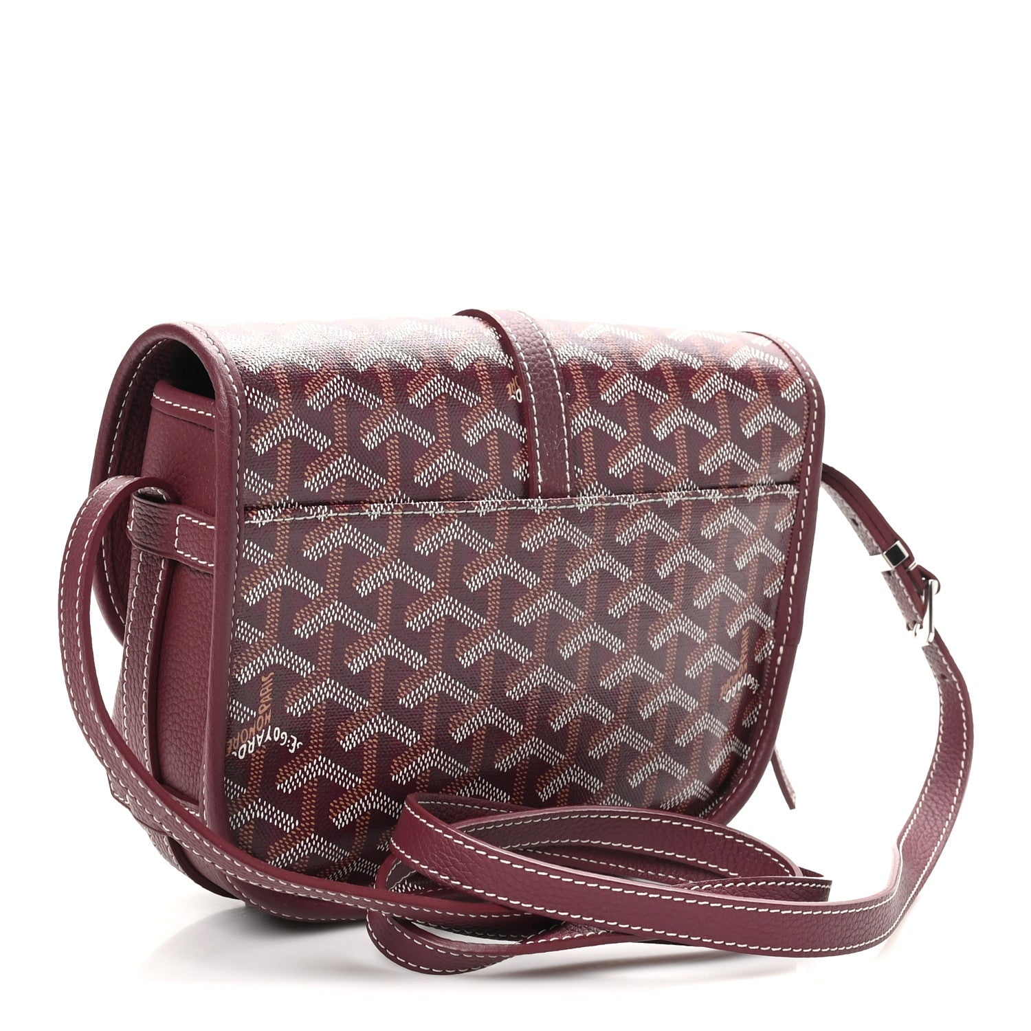 Goyard Goyardine Belvedere II PM Messenger Bag Bordeaux 3 of 9