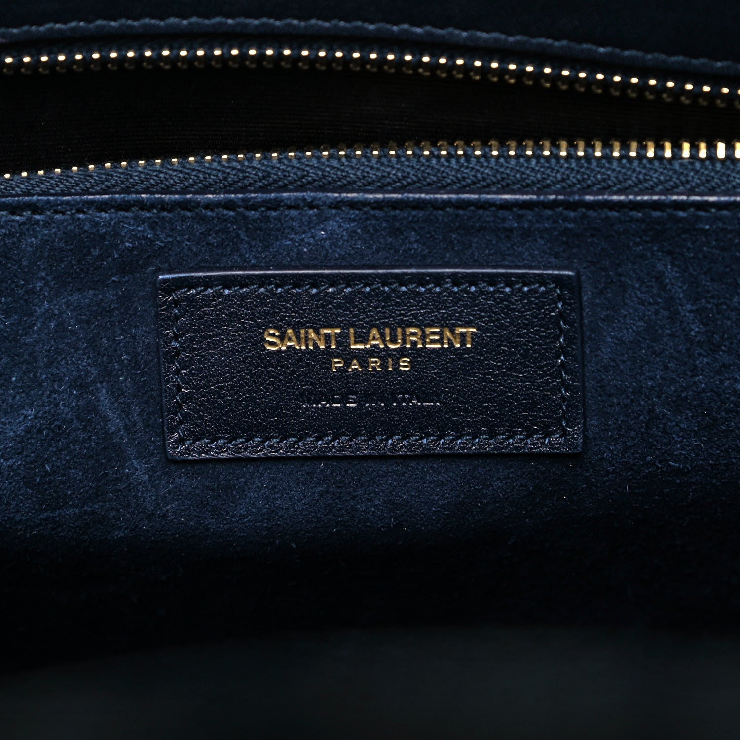 Saint Laurent Calfskin Small Sac De Jour Navy 8 of 9