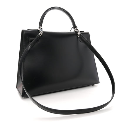 Hermes Box Kelly Sellier 32 Black 3 of 13