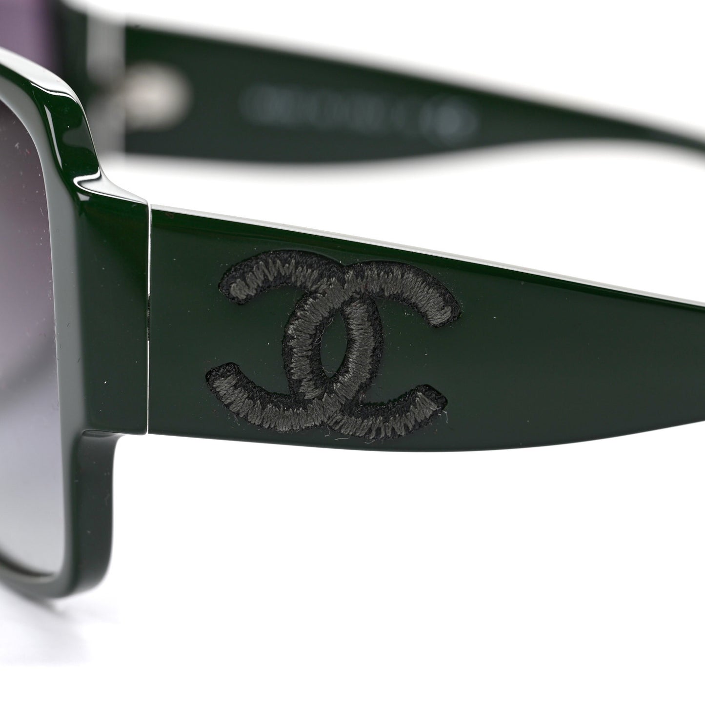 Acetate Shield Sunglasses 5449 Dark Green