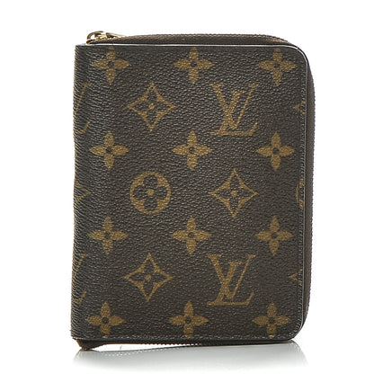 Louis Vuitton Monogram Zipped Passport Holder Wallet 1 of 7