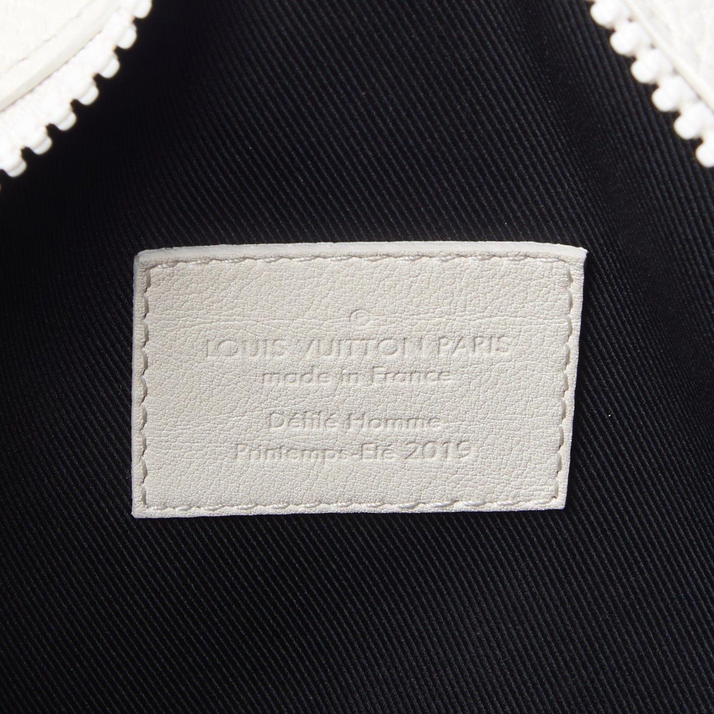 Taurillon Monogram Solar Ray Soft Trunk Powder White