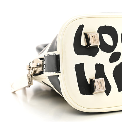 Louis Vuitton Graffiti Alma PM Black 8 of 10