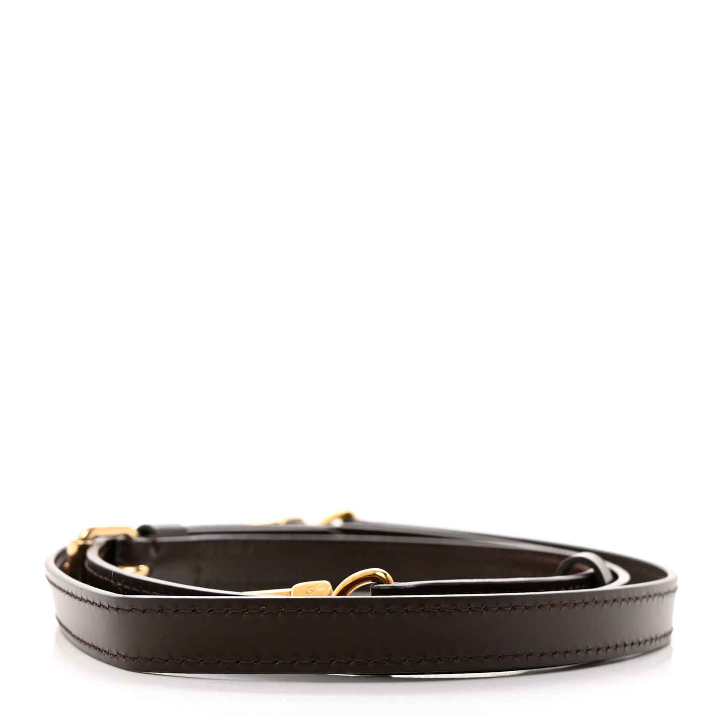 Calfskin 16mm Adjustable Shoulder Strap Brown