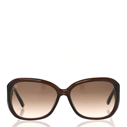 Louis Vuitton Acetate Obsession GM Sunglasses Z0459W Brown Glitter 2 of 9