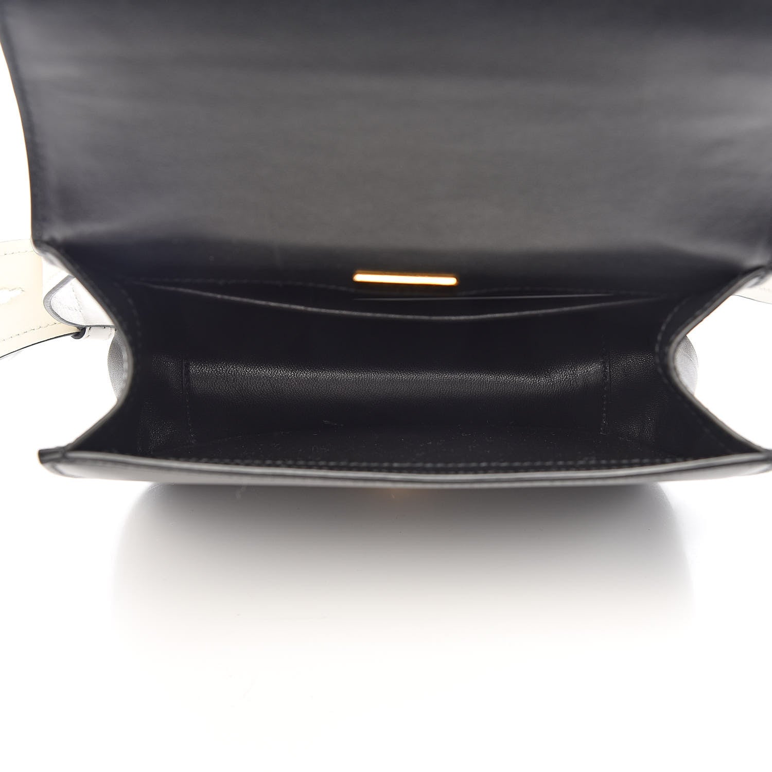 Prada City Calfskin Crossbody Bag Black White 5 of 10