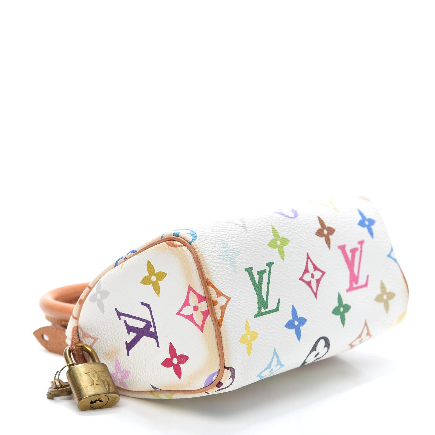 Monogram Multicolor Mini Sac HL Speedy White