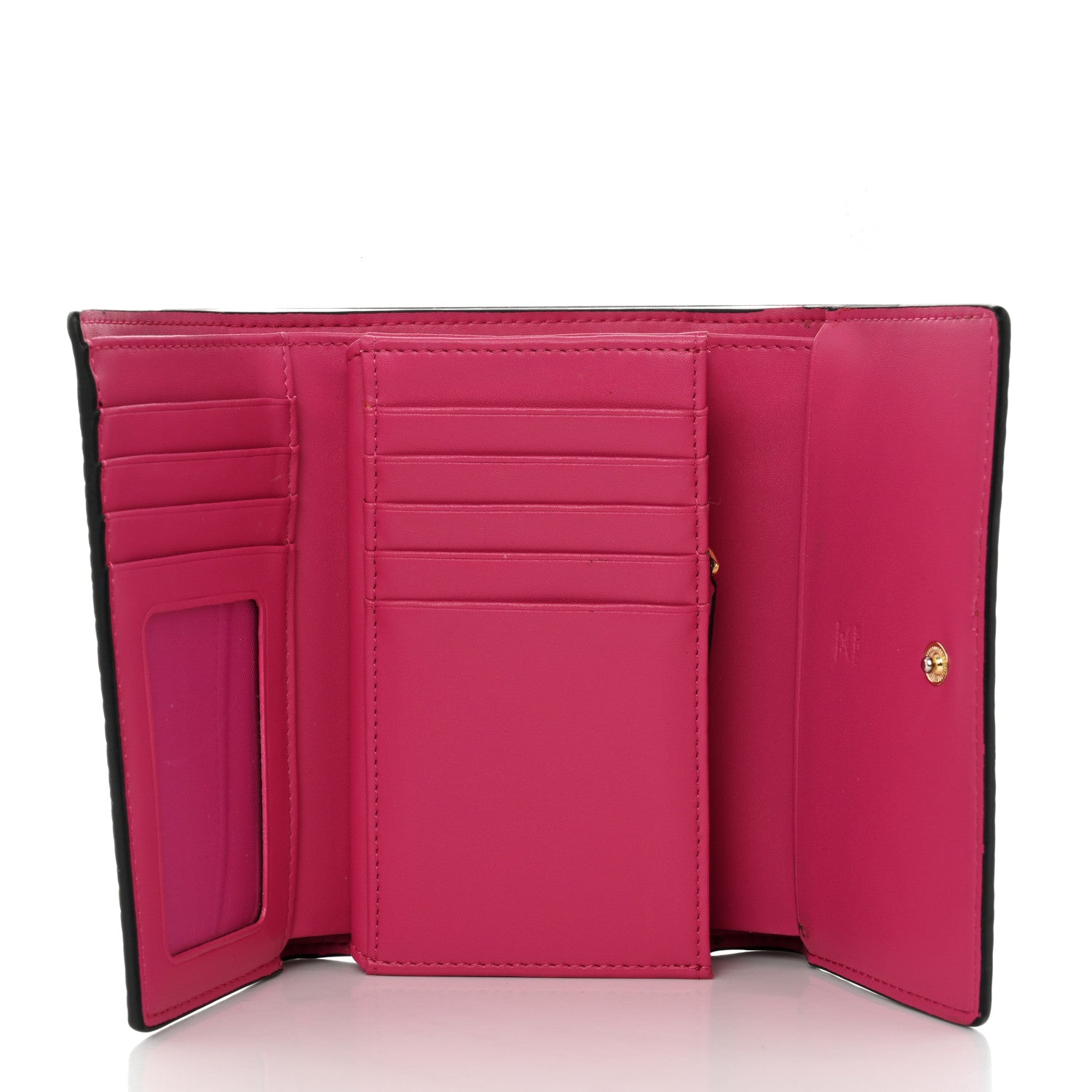 MCM Visetos Rabbit Tri-Fold Wallet Cognac 5 of 14