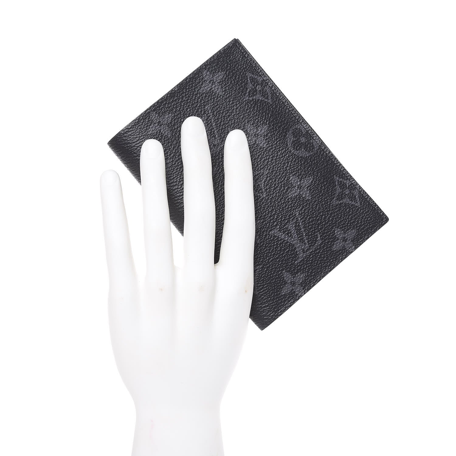 Louis Vuitton Monogram Eclipse Passport Cover 2 of 7