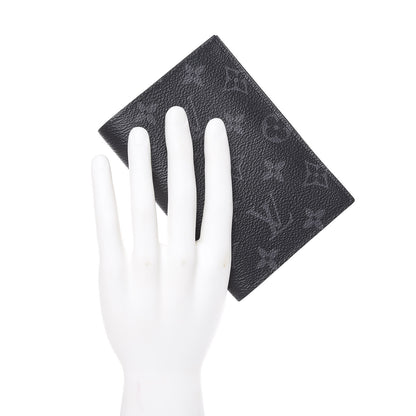 Louis Vuitton Monogram Eclipse Passport Cover 2 of 7