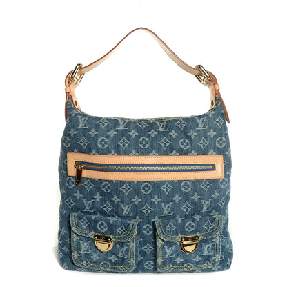 Louis Vuitton Denim Baggy GM Blue 1 of 7