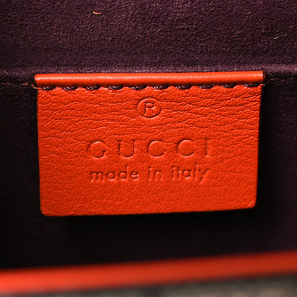 Gucci GG Supreme Monogram Patent Small Padlock Shoulder Bag Multicolor 6 of 12