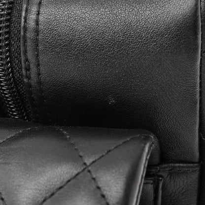 Chanel Calfskin Quilted Large Cambon Multipocket Reporter Black 11 of 14