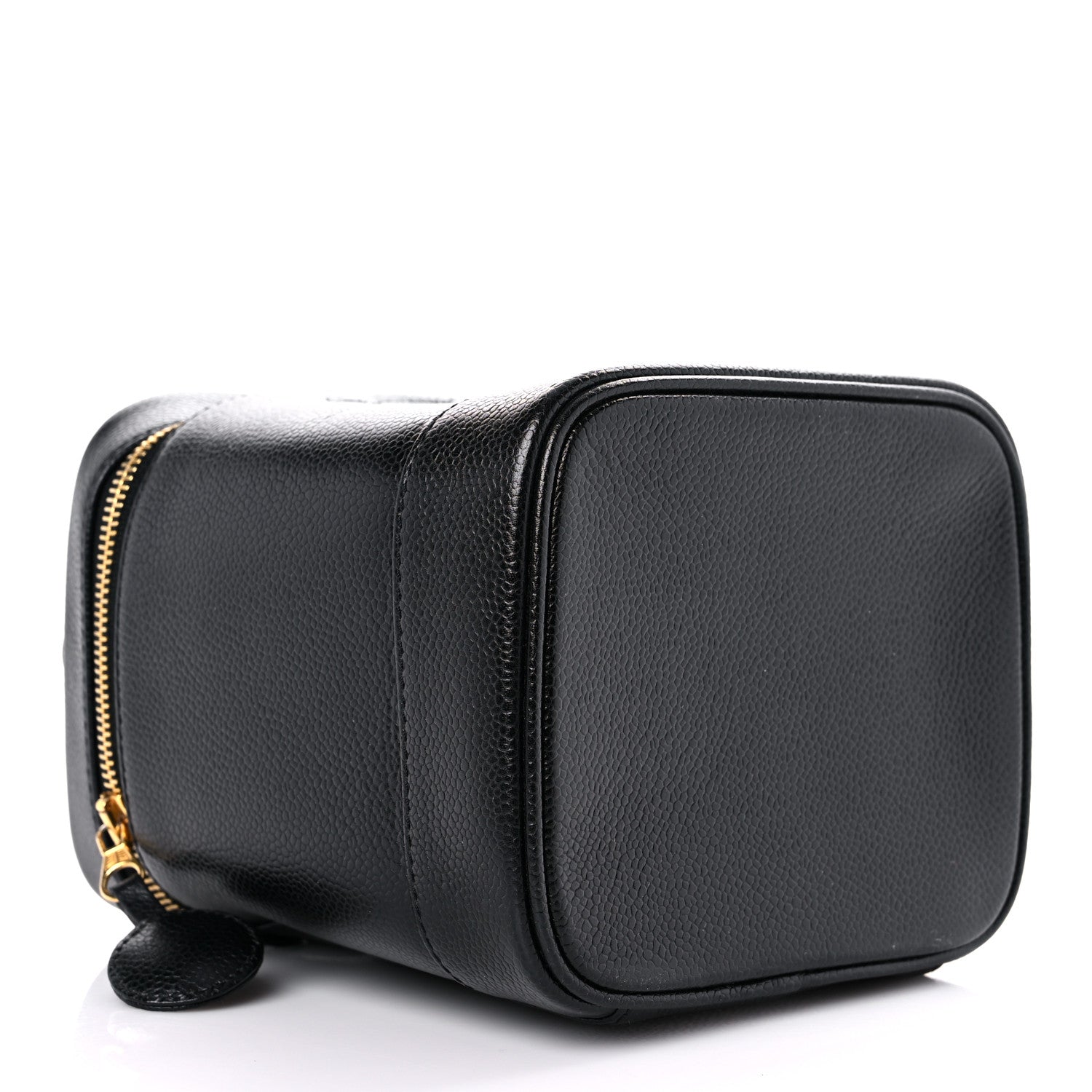 Chanel Caviar Vanity Cosmetic Case Black 4 of 9
