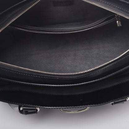 Louis Vuitton Epi Pont-Neuf GM Black 7 of 9