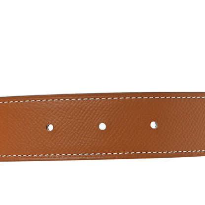 Hermes Epsom 32mm Gamma Belt 75 Gold Etoupe 4 of 6