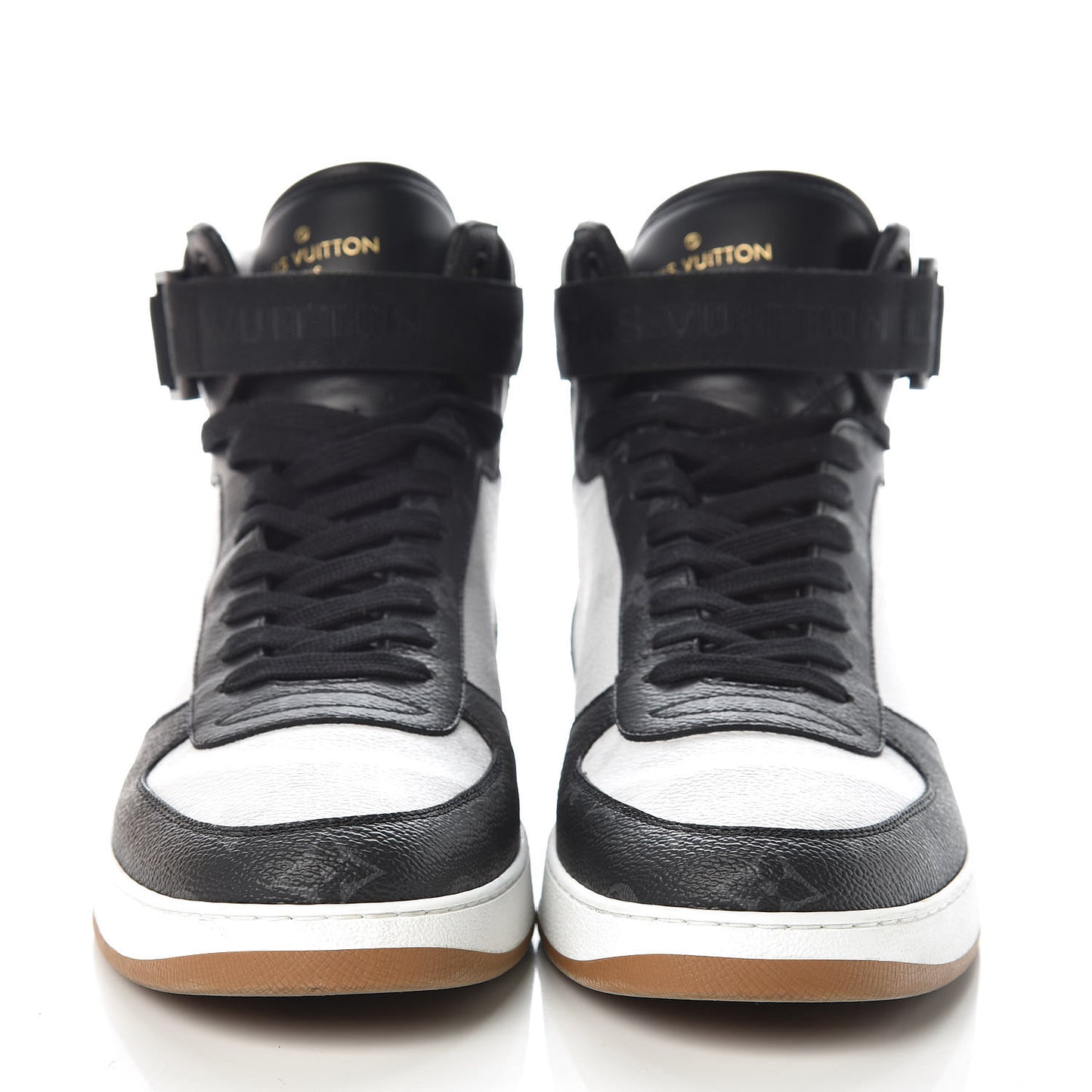 Calfskin Monogram Rivoli High Top Sneakers 10