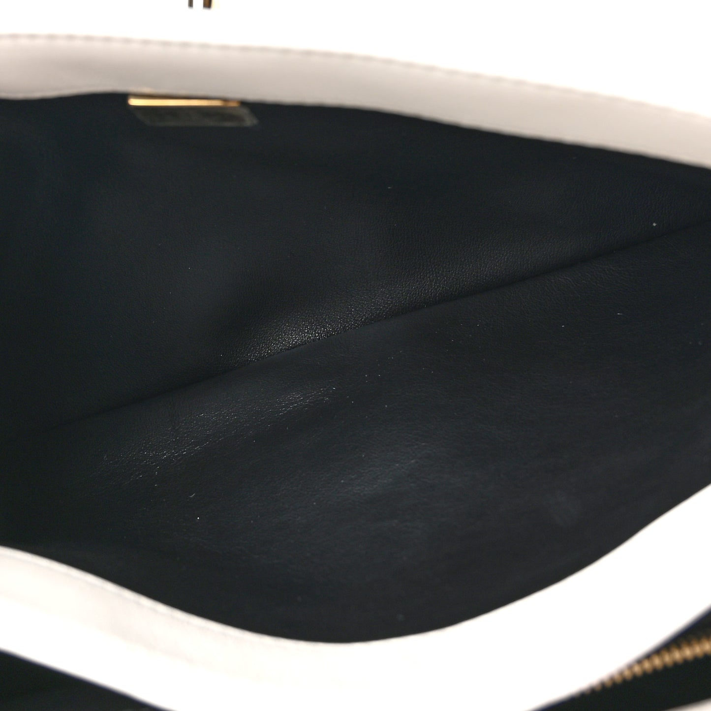 Lambskin Quilted Small Trendy CC Dual Handle Flap Bag White