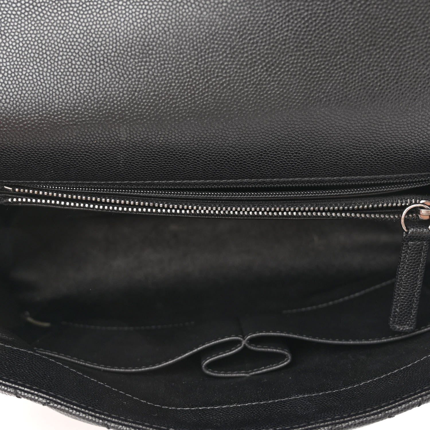 Chanel Caviar Quilted Medium Coco Handle Flap Black 5 of 9