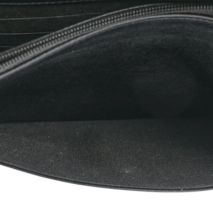 Chanel Glazed Calfskin Boy Wallet On Chain WOC Black 5 of 16