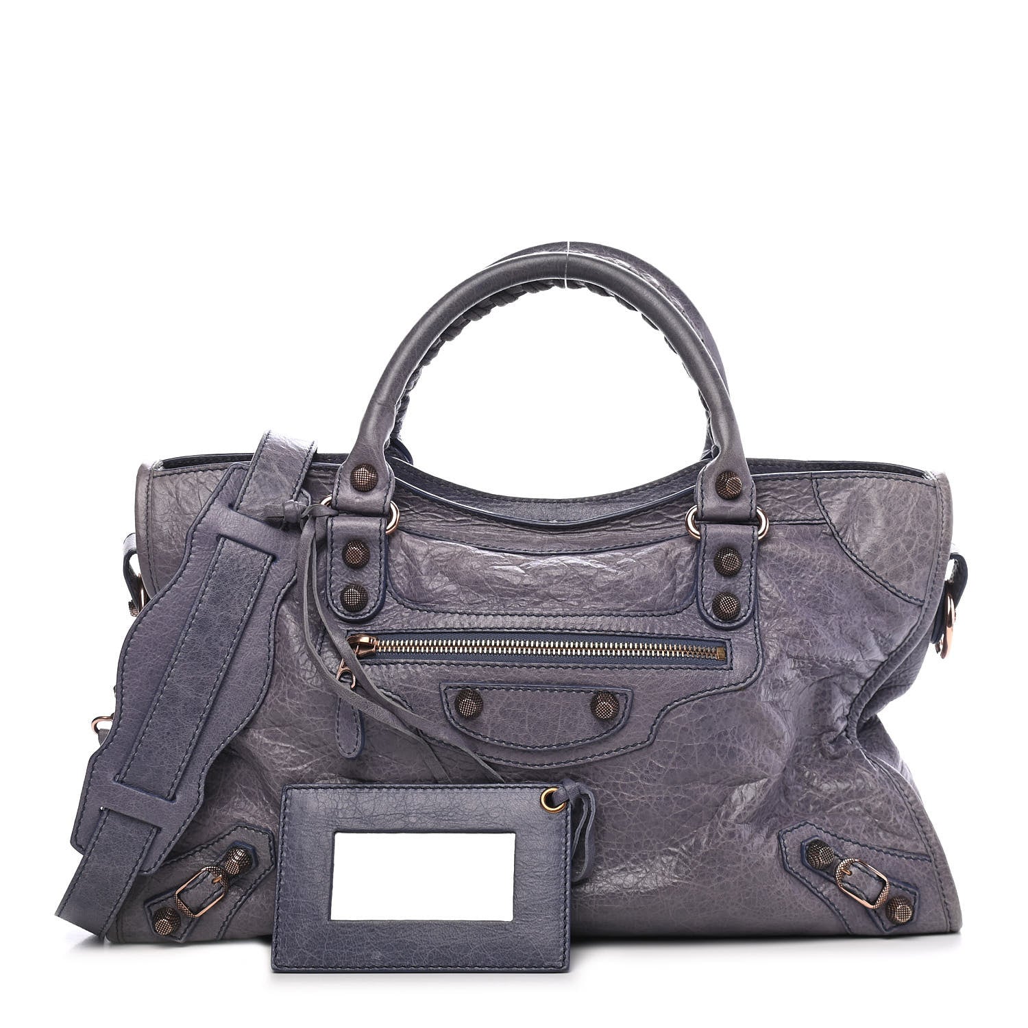 Balenciaga Agneau Giant 12 Rose Gold Hardware City Jacynthe 1 of 9