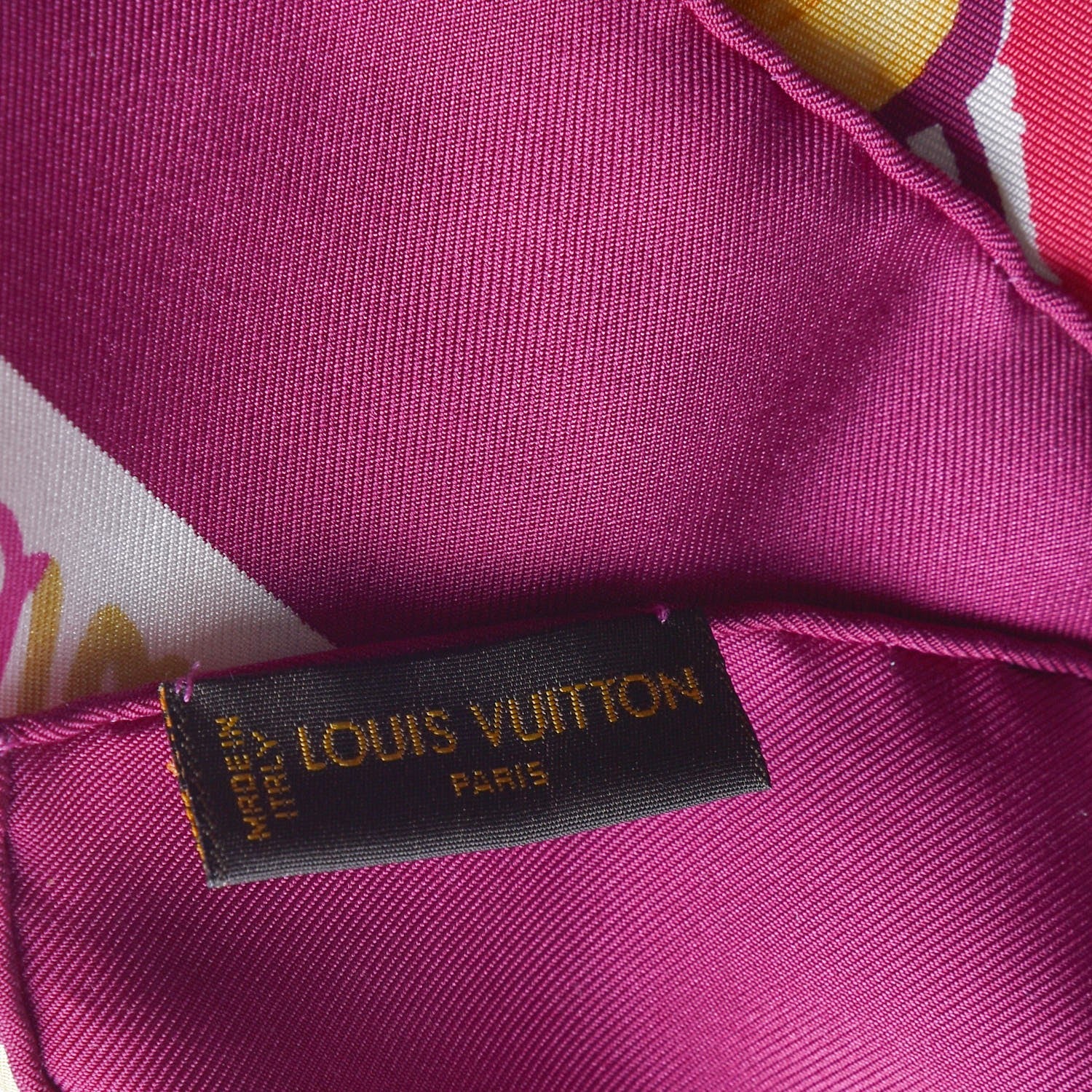 Louis Vuitton Silk Eugenia Scarf 6 of 6