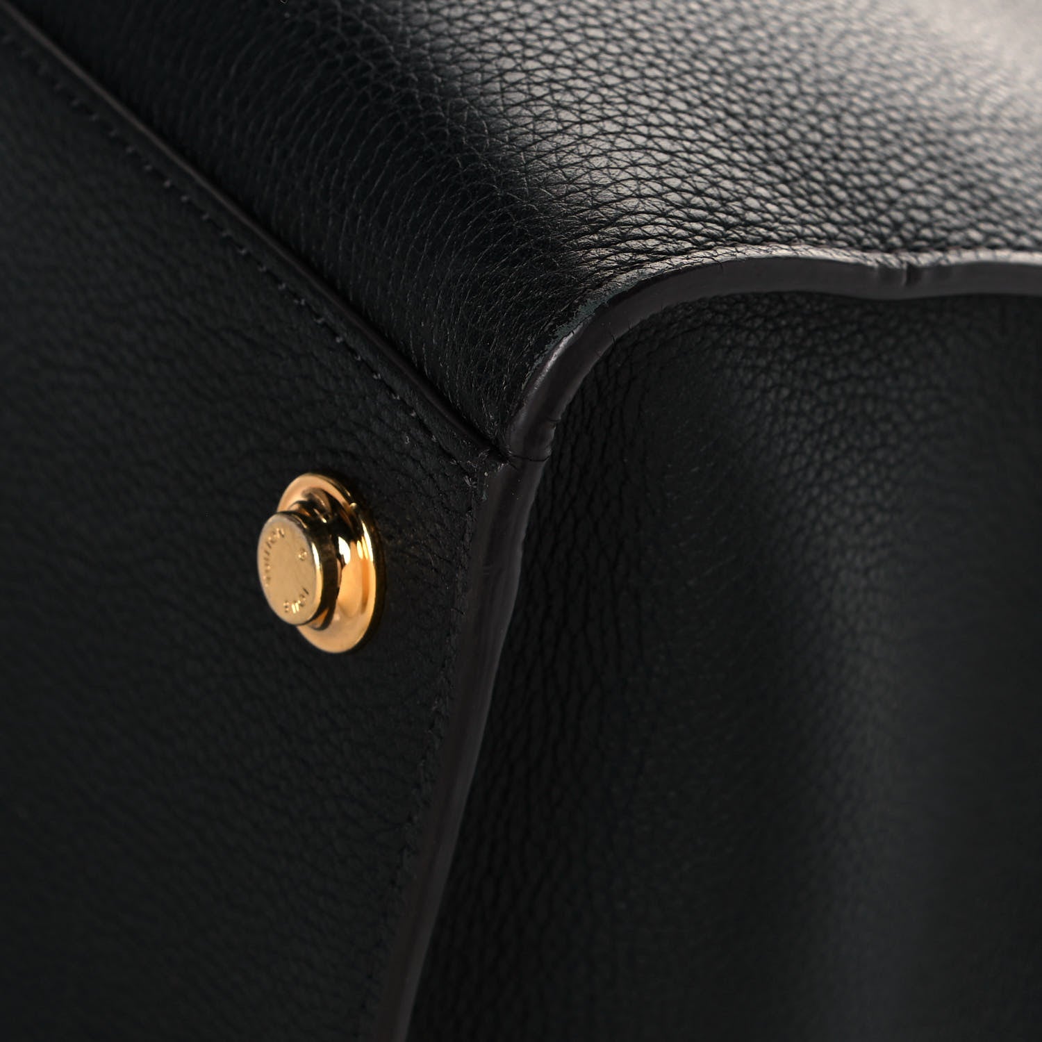 Louis Vuitton Taurillon City Steamer PM Black 9 of 12