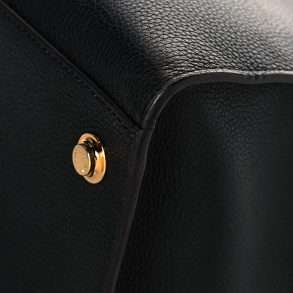 Louis Vuitton Taurillon City Steamer PM Black 9 of 12