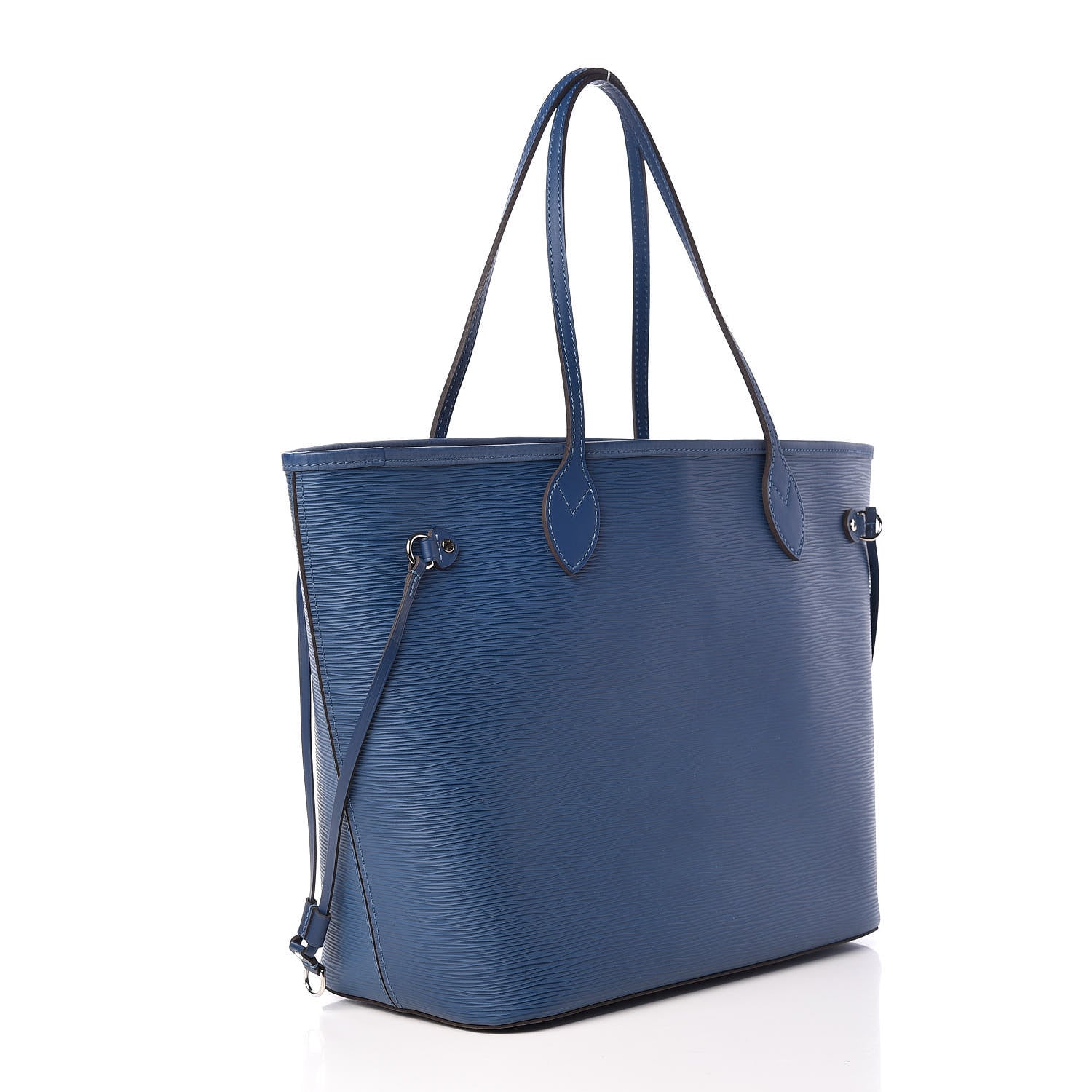 Louis Vuitton Epi Neverfull MM Saphir 4 of 12