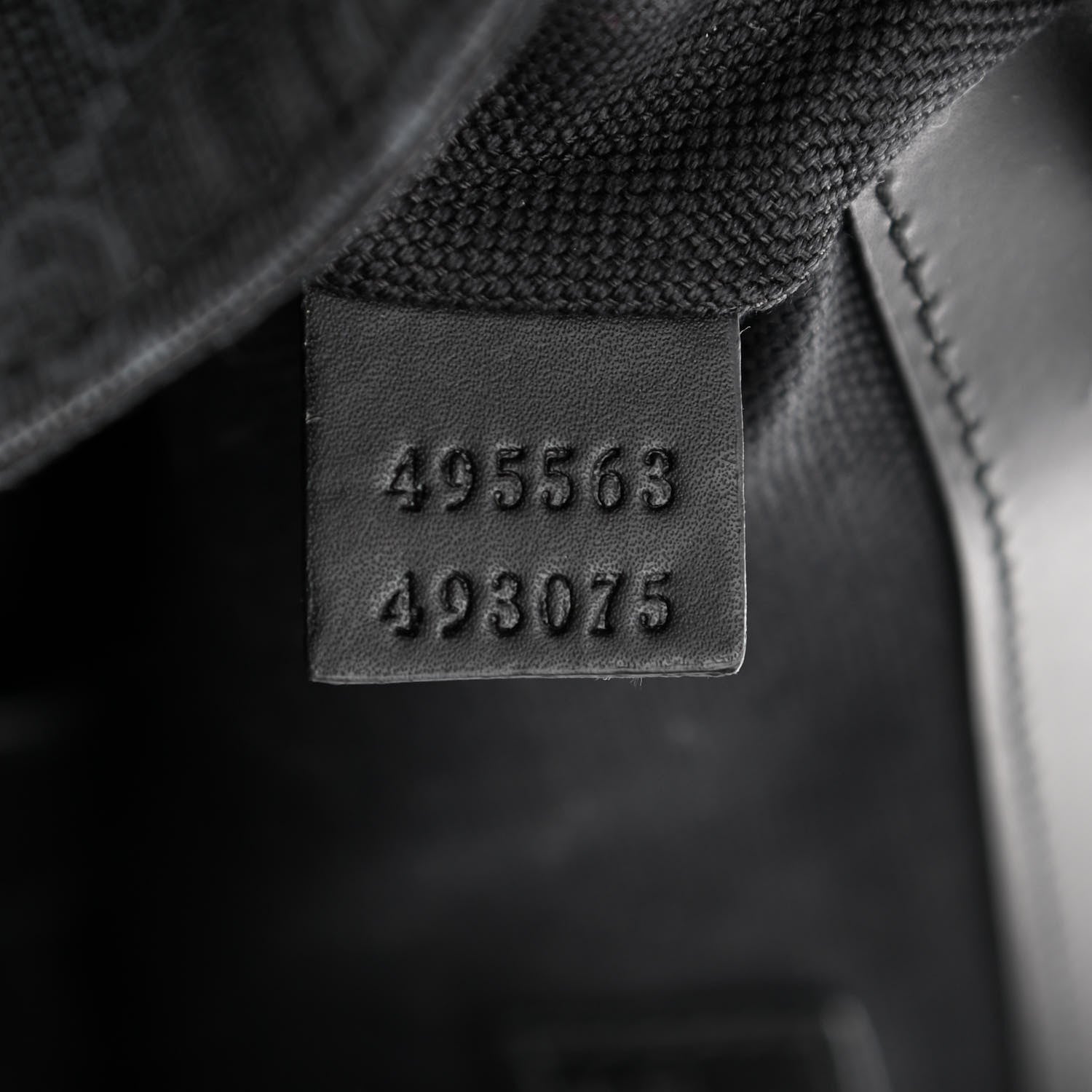 Gucci Soft GG Supreme Monogram Appia Calfskin Web Double Buckle Backpack Black 7 of 10