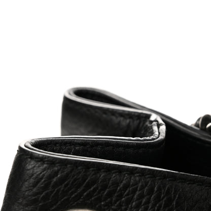 Gucci Pebbled Calfskin Studded Medium Soho Chain Shoulder Bag Black 11 of 11