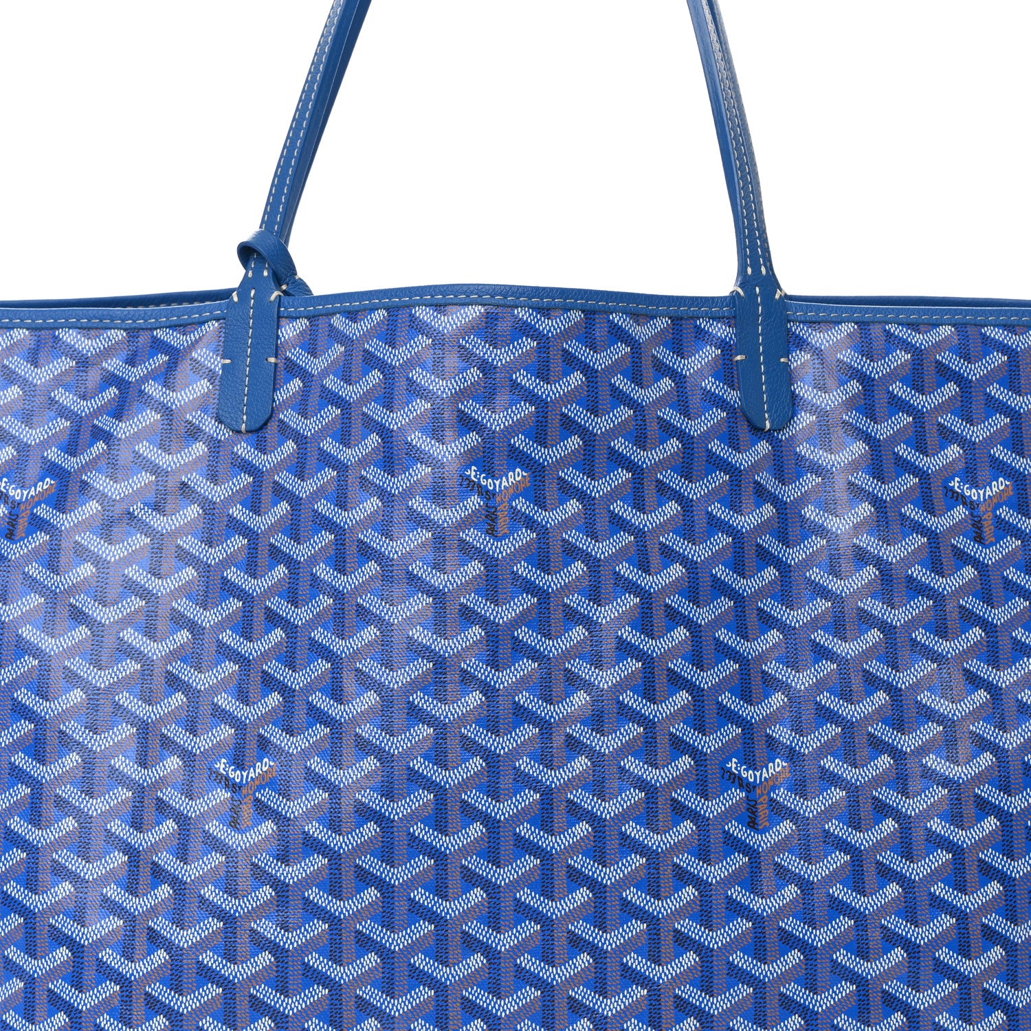 Goyard Goyardine Saint Louis GM Sky Blue 9 of 17