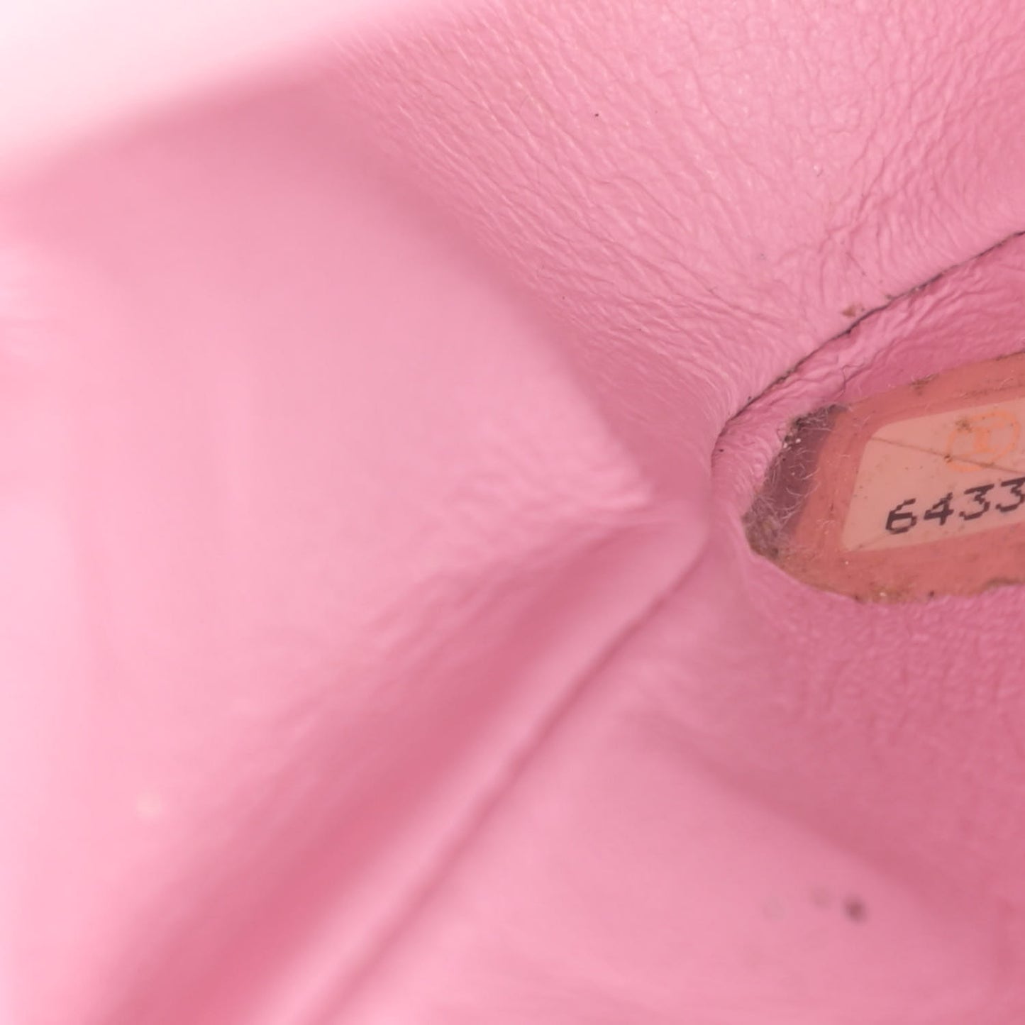 Jersey Quilted Mini Square Flap Pink