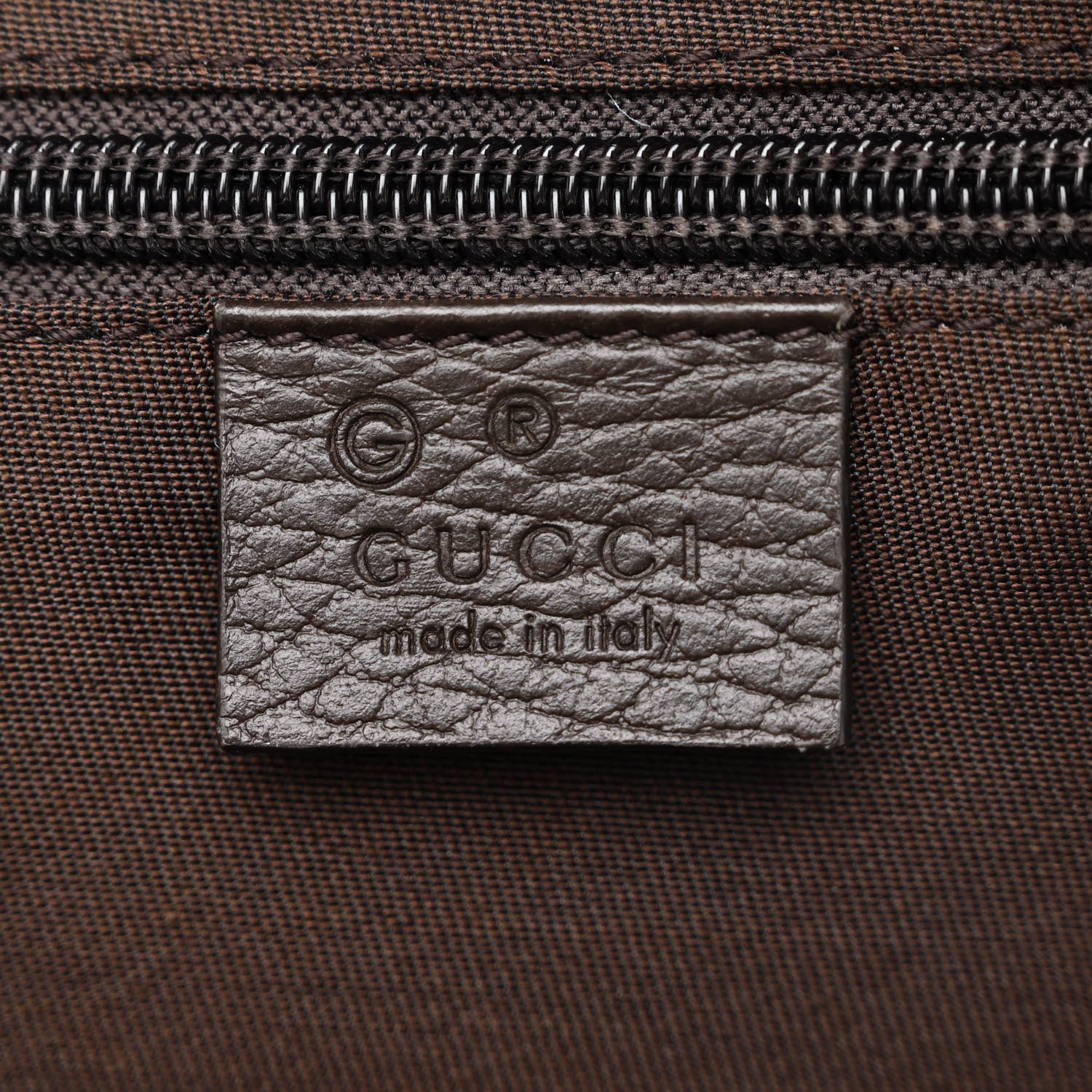 Gucci Monogram Travel Backpack Dark Brown 6 of 10