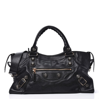 Balenciaga Agneau Giant 21 Rose Gold Hardware Part Time Black 2 of 11