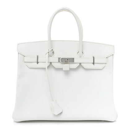 Hermes Epsom Birkin 35 White 1 of 19