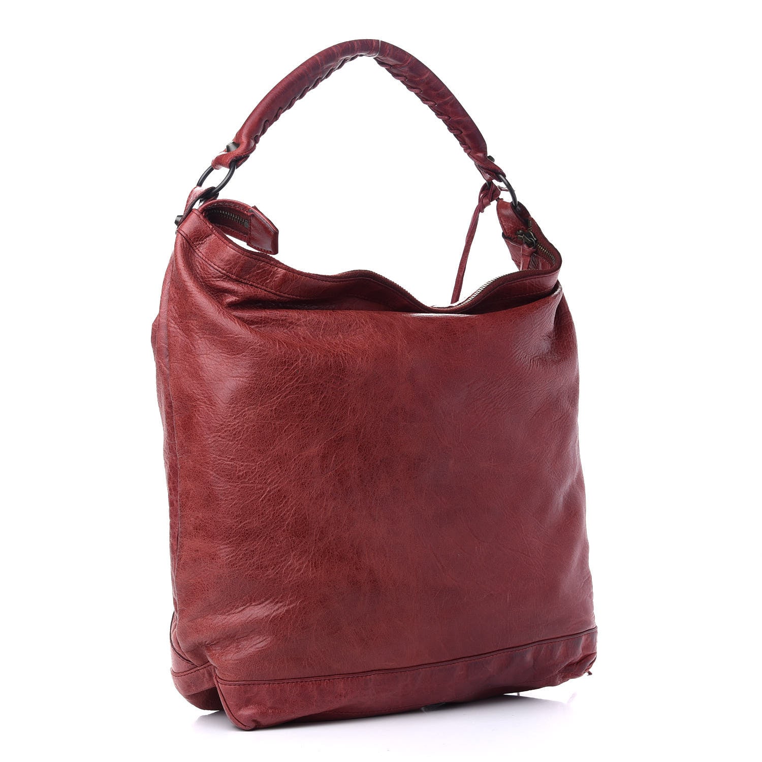 Balenciaga Agneau Classic Hardware Day Hobo Rouille 3 of 9