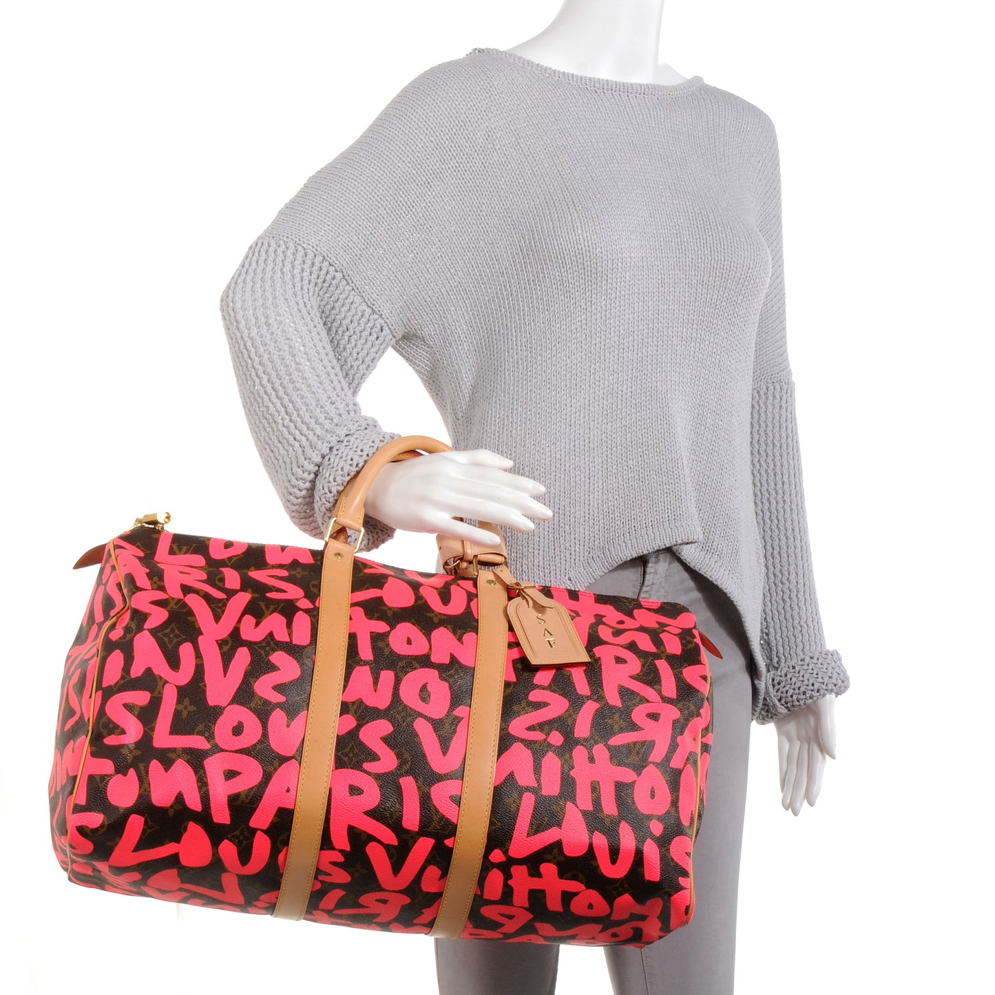 Graffiti Keepall 45 Fuchsia