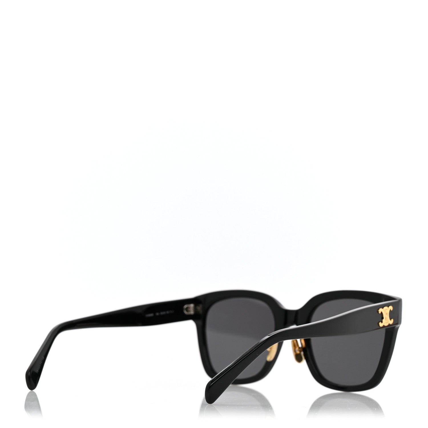 Celine Acetate Triomphe Sunglasses CL40222F Black 4 of 7