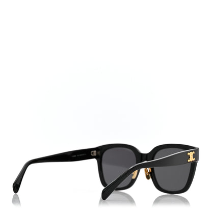 Celine Acetate Triomphe Sunglasses CL40222F Black 4 of 7