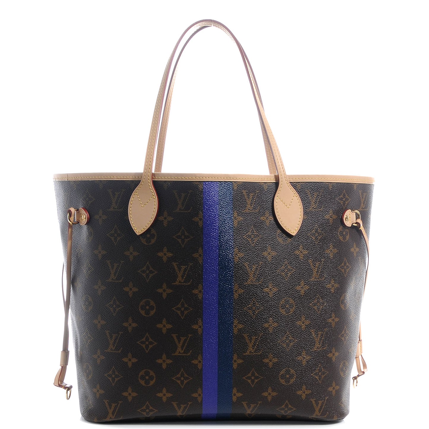 Monogram My LV Heritage Neverfull MM Violet Blue Marine