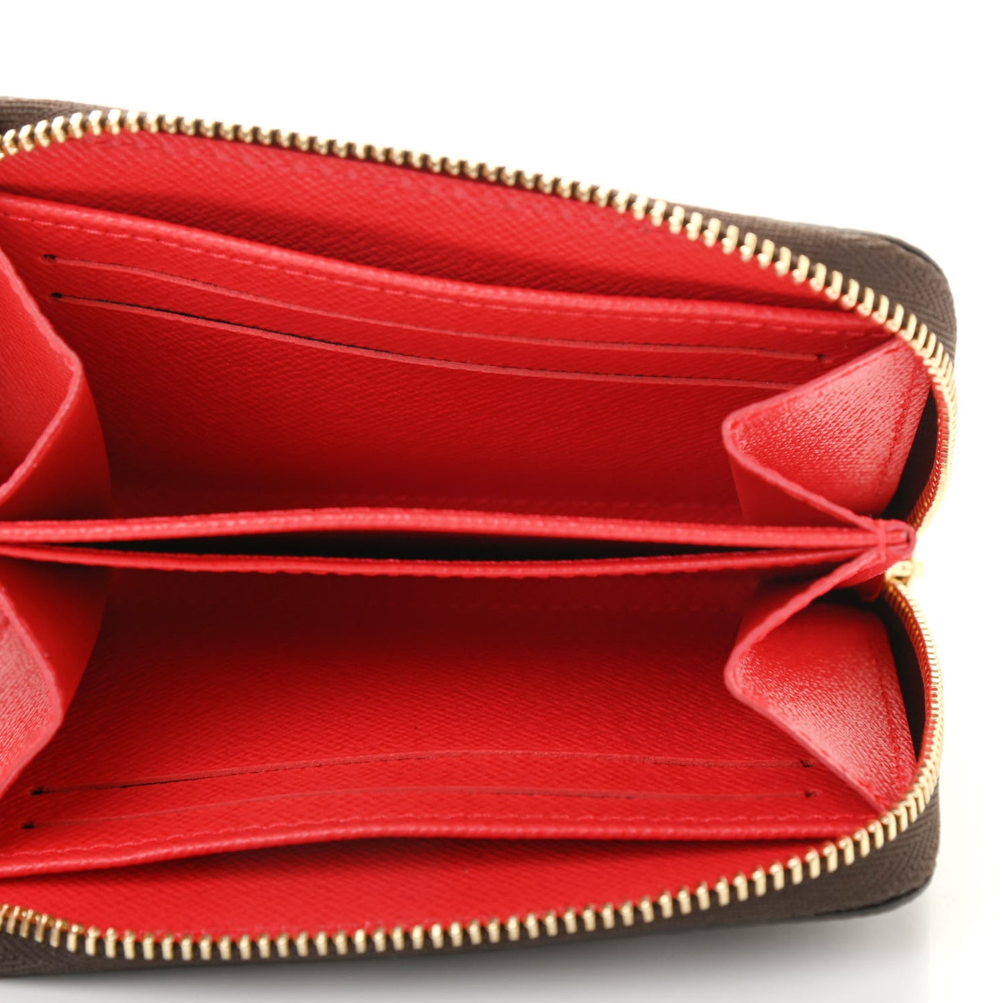 Damier Ebene 2021 Christmas Animation London Zippy Coin Purse Red