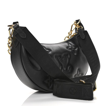 Louis Vuitton Calfskin Bubblegram Over The Moon Black 2 of 10