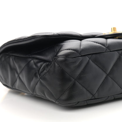 Chanel Lambskin Quilted Large CC Funky Town Flap Black 9 of 10