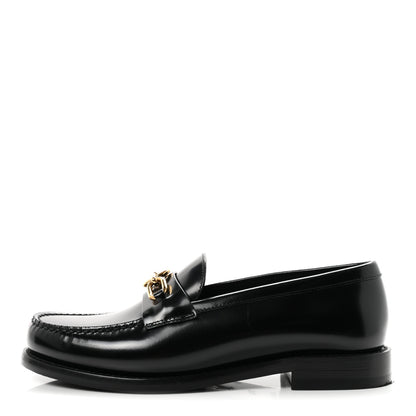 Louis Vuitton Lambskin Soho Flat Loafer 36.5 Black 1 of 9