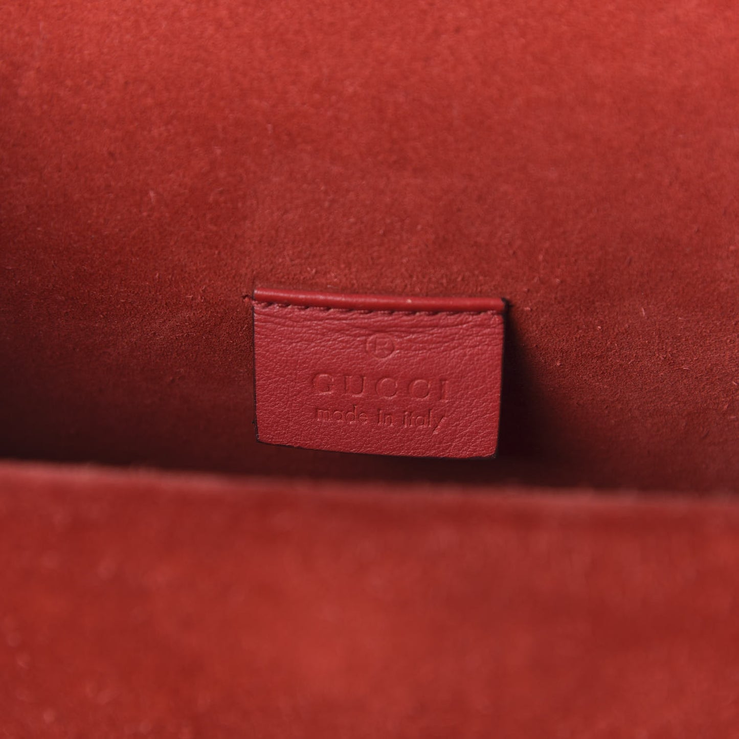 GG Supreme Monogram Mini Dionysus Shoulder Bag Hibiscus Red