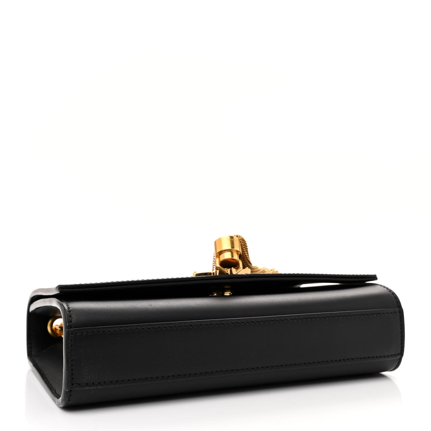 Saint Laurent Calfskin Small Classic Monogram Kate Tassel Satchel Black 4 of 11