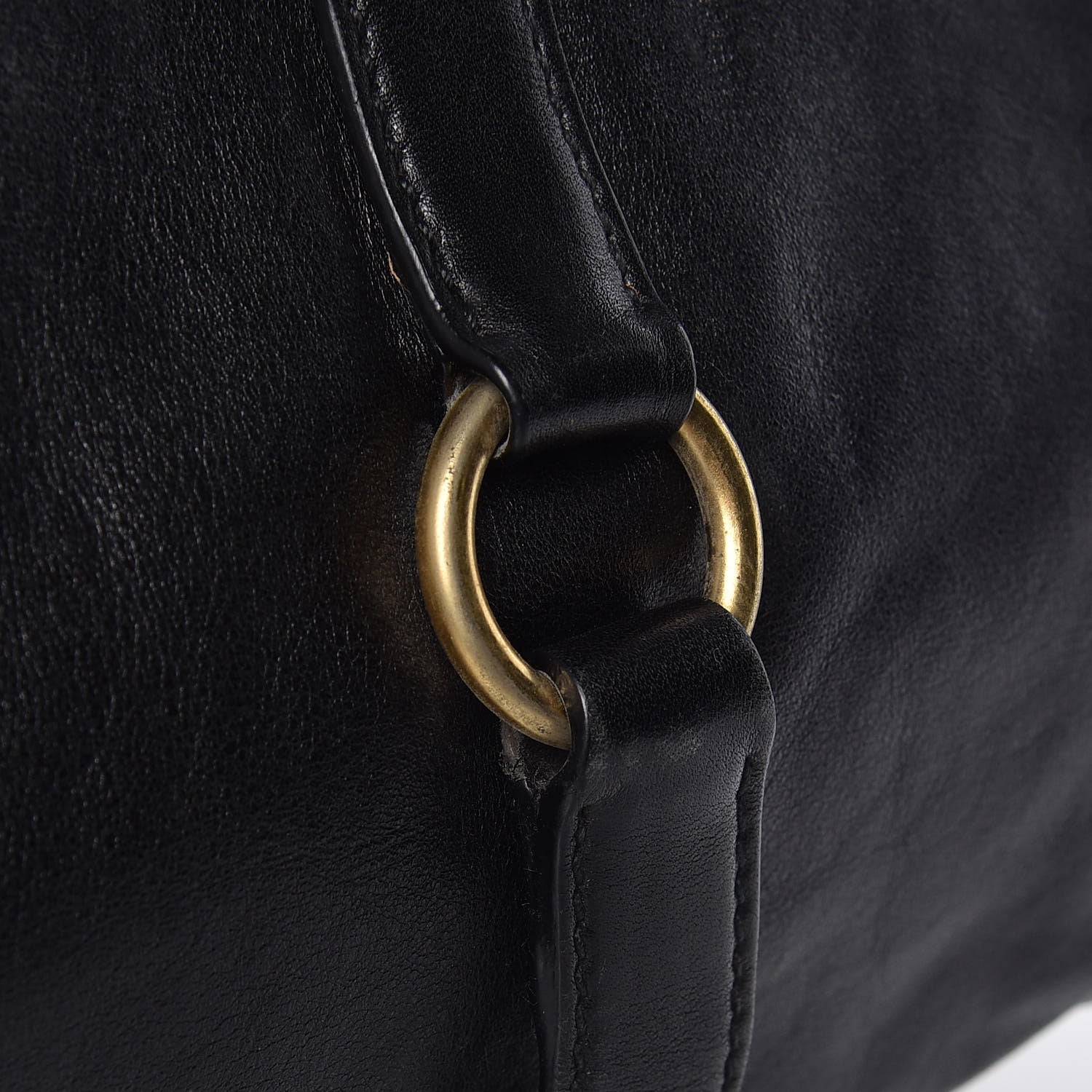 Miu Miu Vitello Bow Tote Black 14 of 19
