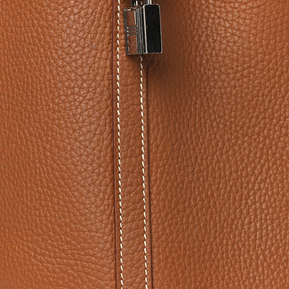 Hermes Taurillon Clemence Picotin Lock 18 PM Gold 8 of 13